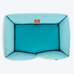 HUFT Gardenia Lounger Bed For Dog - Ice Blue