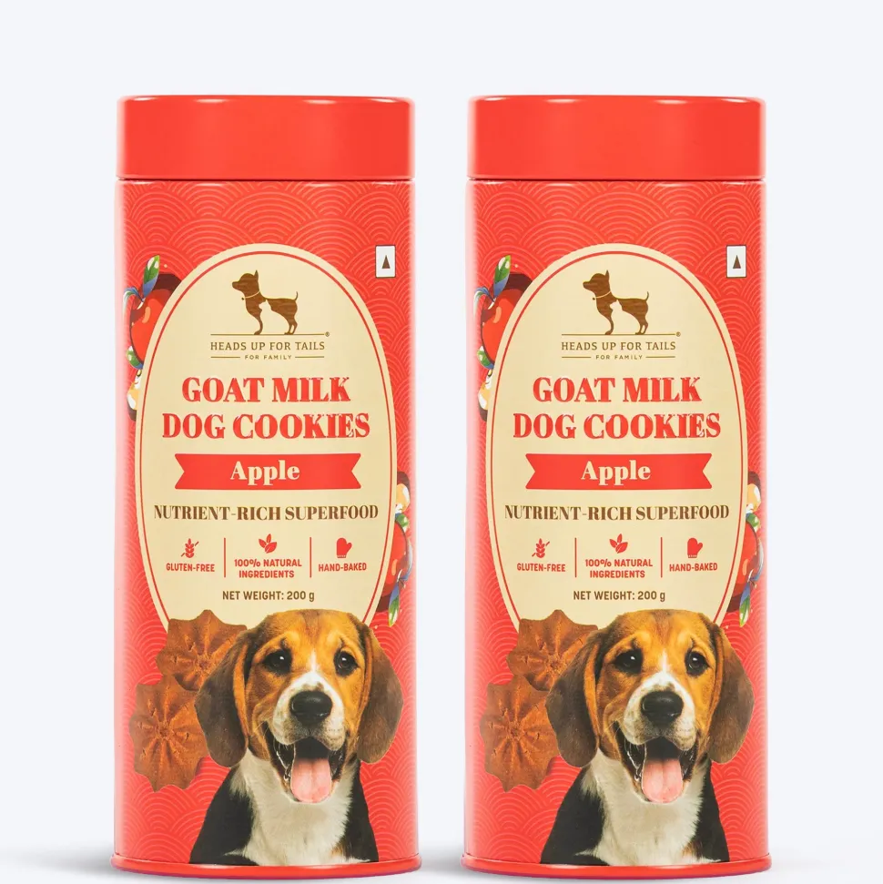 HUFT Goat Milk Dog Cookies - Apple - 200 g