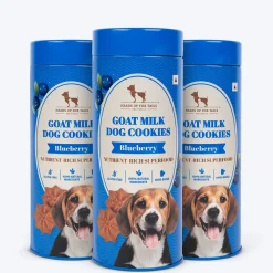 HUFT Goat Milk Dog Cookies - Blueberry - 200 g