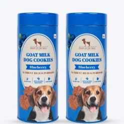 HUFT Goat Milk Dog Cookies - Blueberry - 200 g