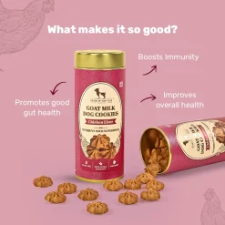 HUFT Goat Milk Dog Cookies - Chicken Liver - 200 g