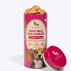 HUFT Goat Milk Dog Cookies - Chicken Liver - 200 g