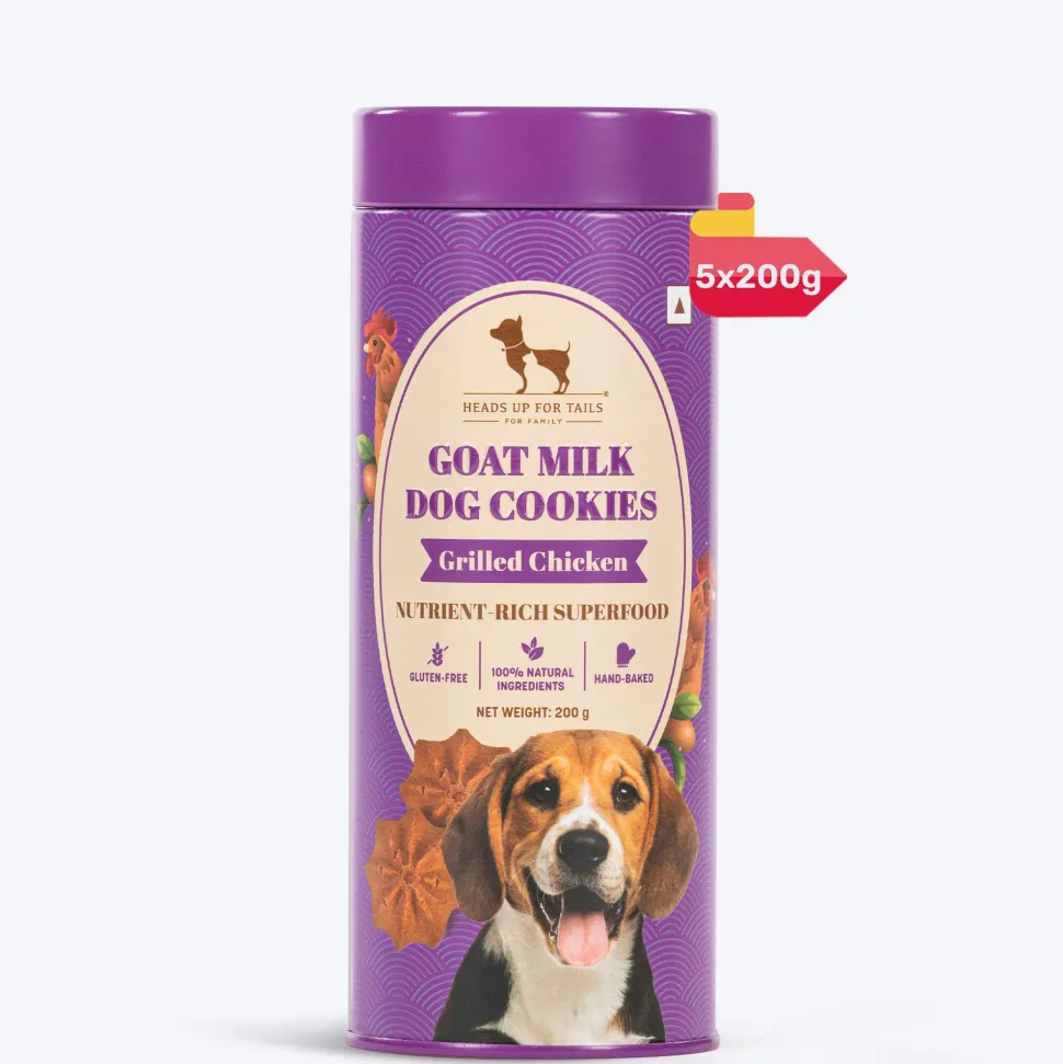 HUFT Goat Milk Dog Cookies - Grilled Chicken - 200 g
