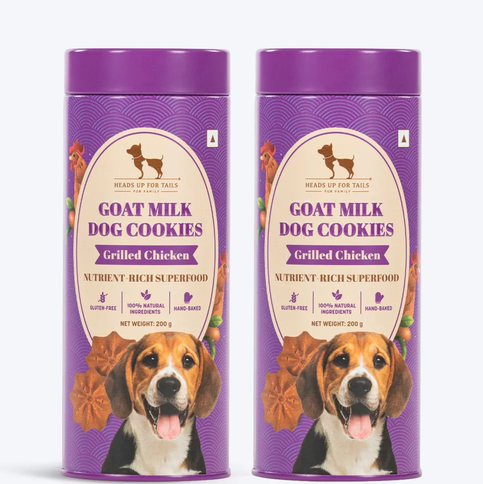 HUFT Goat Milk Dog Cookies - Grilled Chicken - 200 g
