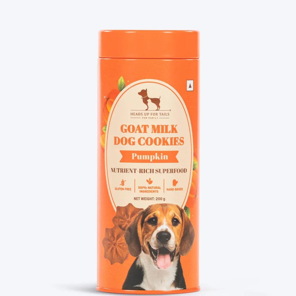 HUFT Goat Milk Dog Cookies - Pumpkin - 200 g