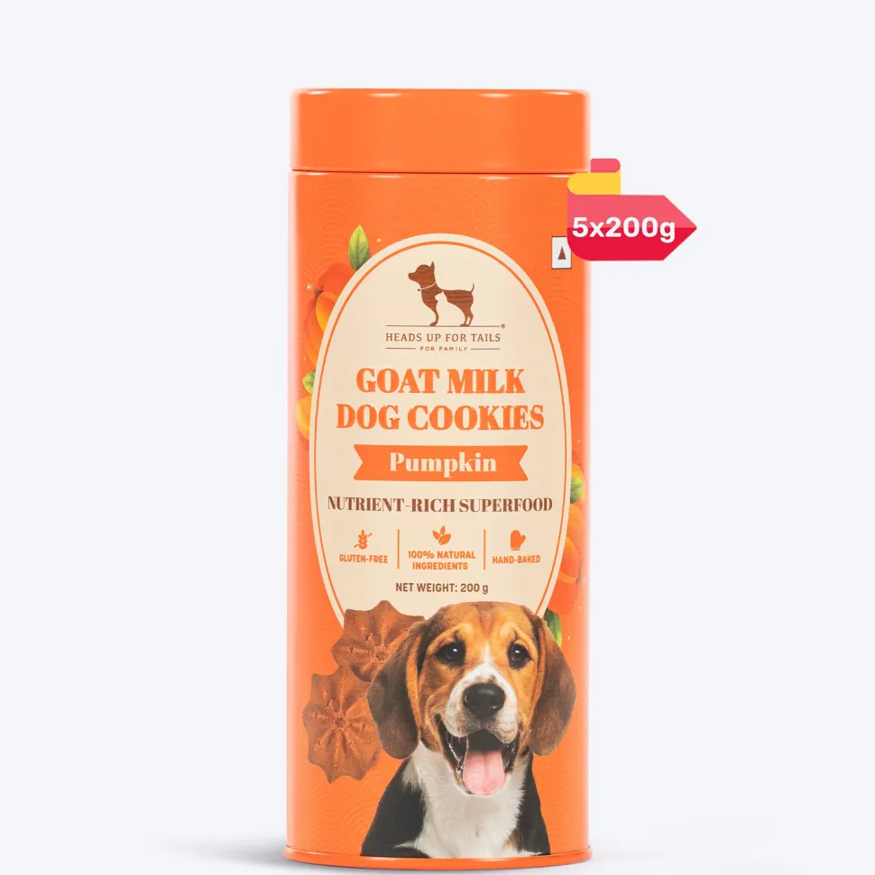 HUFT Goat Milk Dog Cookies - Pumpkin - 200 g