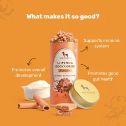 HUFT Goat Milk Dog Cookies - Pumpkin - 200 g