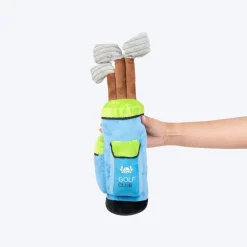 HUFT Go-Go-Golf Plush Dog Toy - Blue