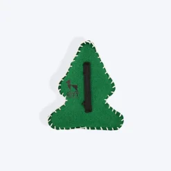 HUFT Goofy Xmas Tree Dog Collar Insert (Green)
