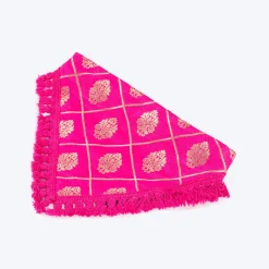 HUFT Gulabi Glow Bandana For Dog - Pink