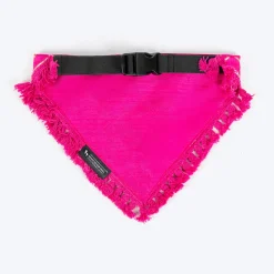 HUFT Gulabi Glow Bandana For Dog - Pink