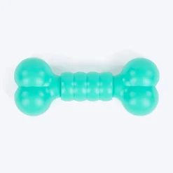 HUFT Happy Bone Chew Toy For Dog - Teal