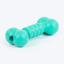 HUFT Happy Bone Chew Toy For Dog - Teal