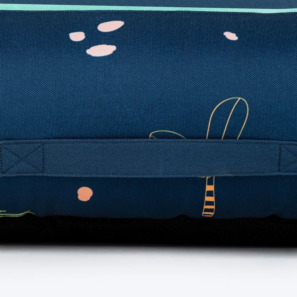 HUFT Jungle Dreams Lounger Bed For Dog - Blue