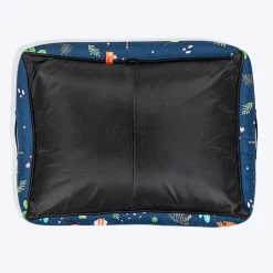 HUFT Jungle Dreams Lounger Bed For Dog - Blue