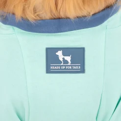HUFT Jungle Joy Printed T-Shirt For Dog - Light Mint Green