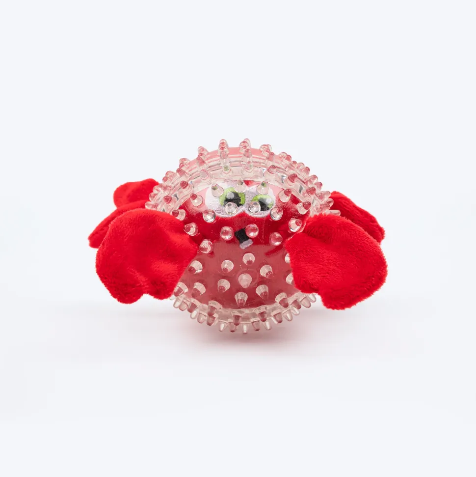 HUFT Lobster Loopster Chew Toy For Dog - Red