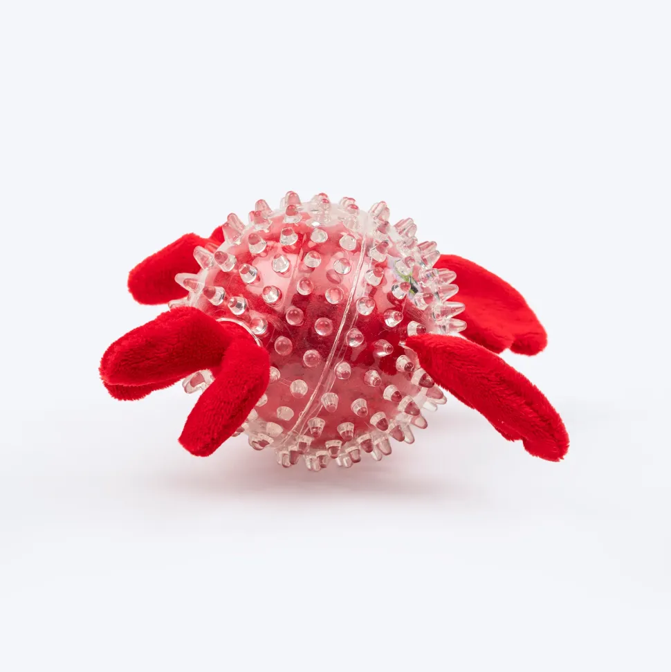HUFT Lobster Loopster Chew Toy For Dog - Red
