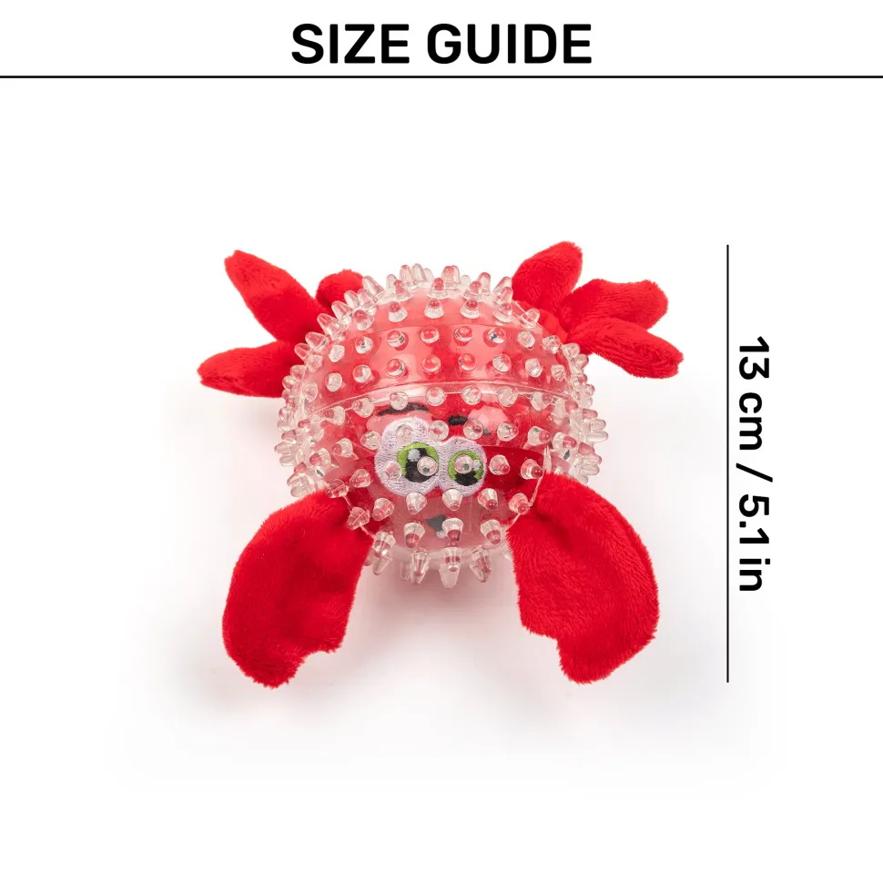 HUFT Lobster Loopster Chew Toy For Dog - Red