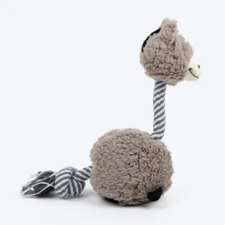 HUFT Long-Ey Donkey Squeaky Plush Toy For Dog - Brown