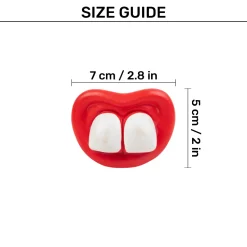 HUFT Loud Mouth Chew Toy For Dog - Red