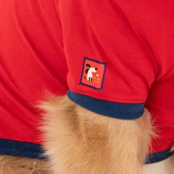 HUFT Love Printed T-Shirt For Dog - Red