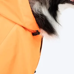 HUFT Magical Mist Raincoat With Harness Opening For Dog - Orange