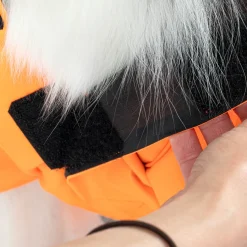 HUFT Magical Mist Raincoat With Harness Opening For Dog - Orange
