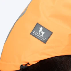 HUFT Magical Mist Raincoat With Harness Opening For Dog - Orange