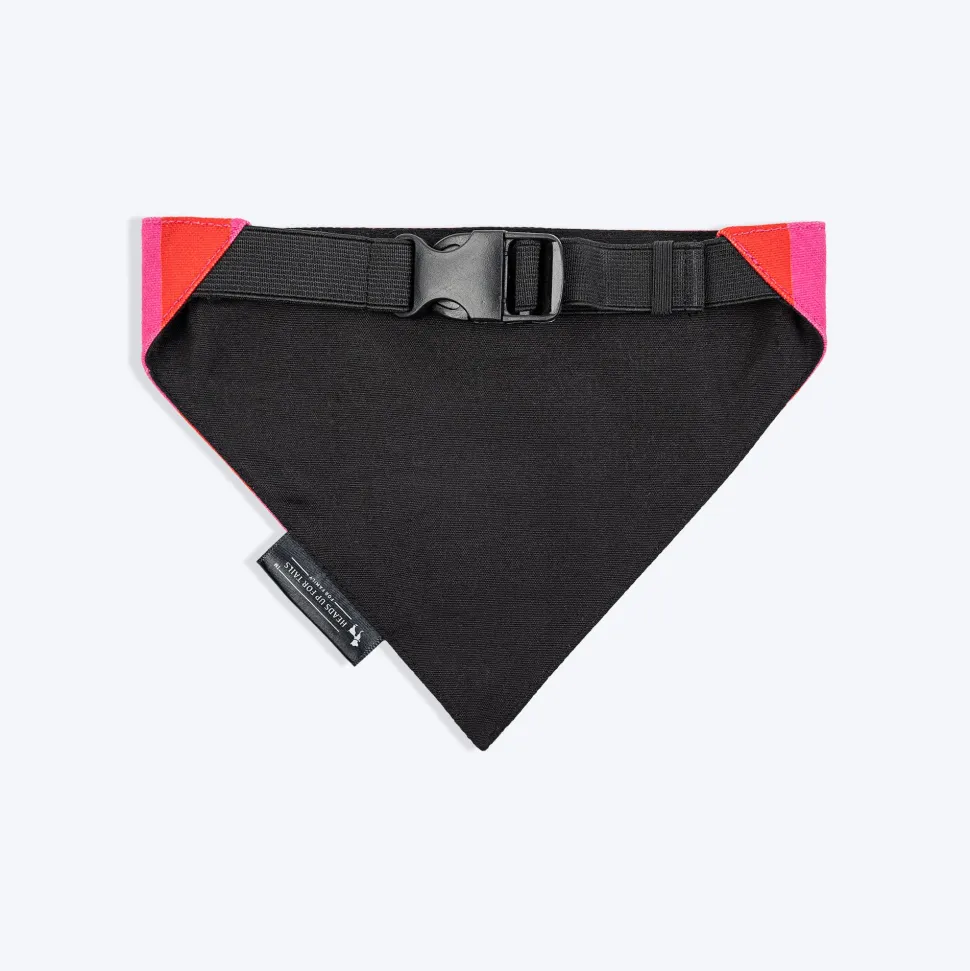 HUFT Mom's Favourite Child Printed Bandana For Dog - Red