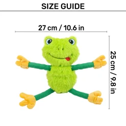 HUFT Mr Hopps Plush Toy For Dog - Green