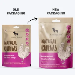 HUFT Natural Chews - Dehydrated Chicken Wings For Dog - 70g
