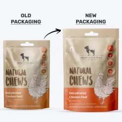 HUFT Natural Chews - Dehydrated Chicken Feet - 80 g - 8 Pcs
