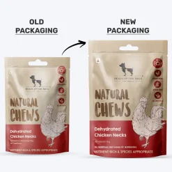 HUFT Natural Chews Doggie Dehydrated Chicken Neck - 70 g