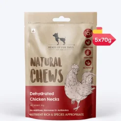 HUFT Natural Chews Doggie Dehydrated Chicken Neck - 70 g