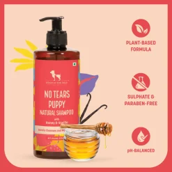 HUFT Natural Shampoo For Puppy - Vanilla & Honey