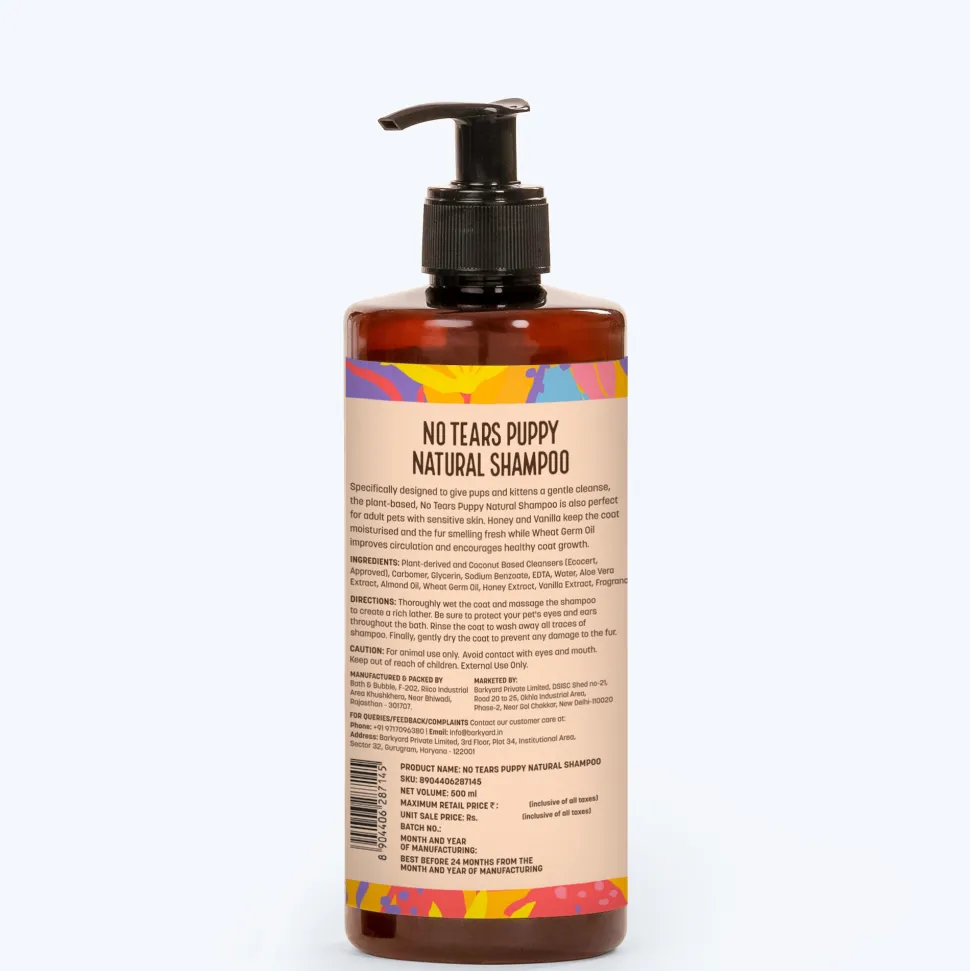 HUFT Natural Shampoo For Puppy - Vanilla & Honey
