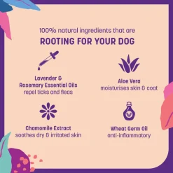 HUFT Natural Tick & Flea Repellent Shampoo For Dog
