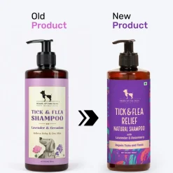 HUFT Natural Tick & Flea Repellent Shampoo For Dog