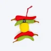 HUFT No-Nazar Crinkly Dog Toy - Multicolor