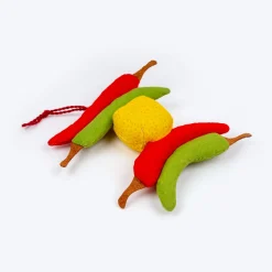 HUFT No-Nazar Crinkly Dog Toy - Multicolor