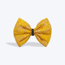 HUFT Noori Bow Tie For Dog - Yellow
