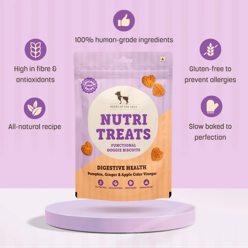 HUFT Nutri Treats For Dogs - Digestive Health - 150 g