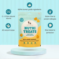 HUFT Nutri Treats For Dogs - Hip & Joint Support - 150 g