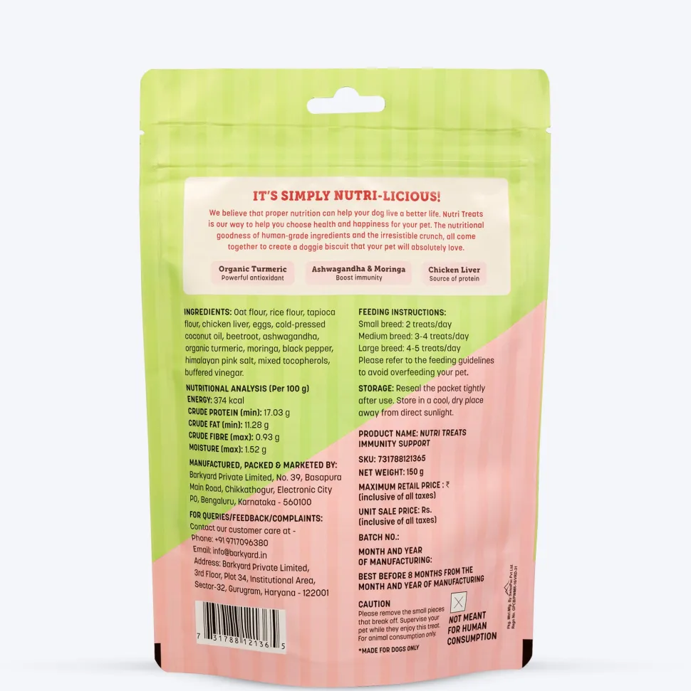 HUFT Nutri Treats For Dogs - Immunity Support - 150 g