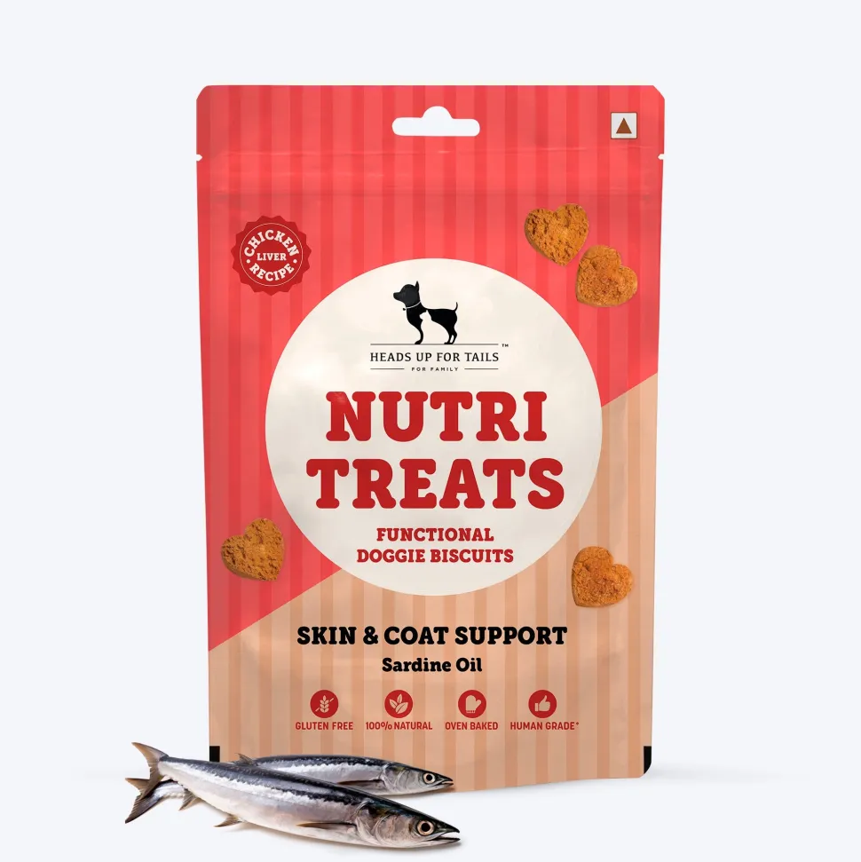 HUFT Nutri Treats For Dogs - Skin & Coat Support - 150 g