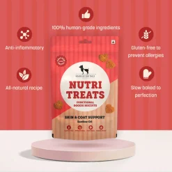HUFT Nutri Treats For Dogs - Skin & Coat Support - 150 g