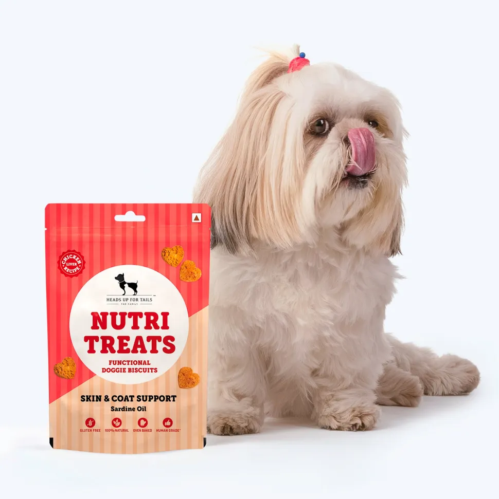 HUFT Nutri Treats For Dogs - Skin & Coat Support - 150 g