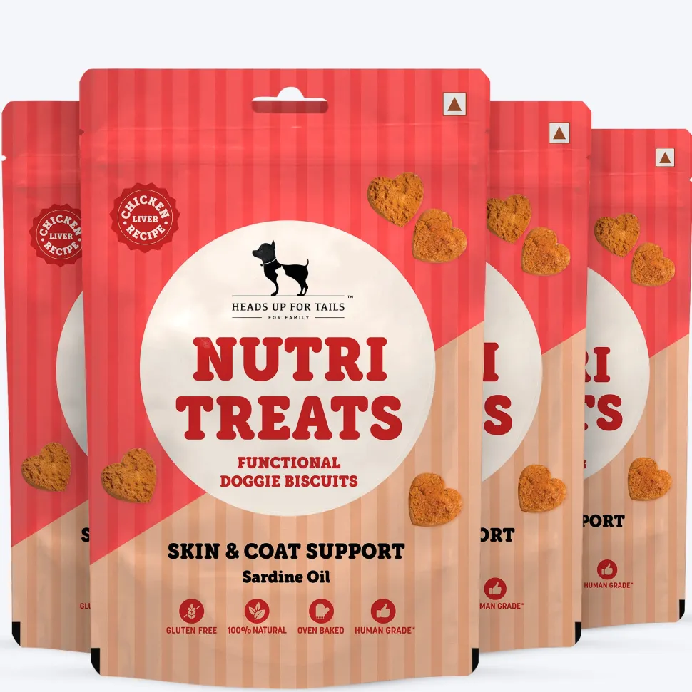 HUFT Nutri Treats For Dogs - Skin & Coat Support - 150 g
