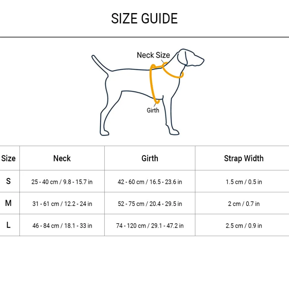 HUFT Nylon Summer Sky Dog H Harness